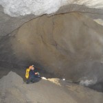 Cavità nei lahar del 79 d.c. del'eruzione del Vesuvio