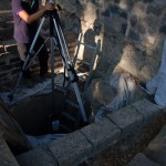 Leica RTC360 in assetto copovolto per i rilievi LTS delle cisterne degli Scavi Pompei